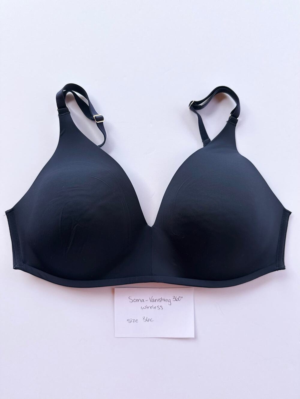Soma Vanishing 360° Wireless Bra - Size 36C